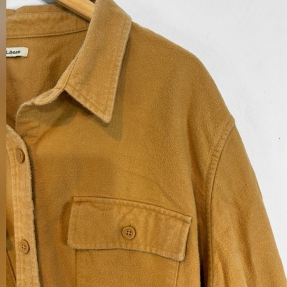 Women's XL vintage LL Bean Outdoor button-up Chamois Shirt - Picture 5 of 7